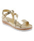 ფოტო #1 პროდუქტის Women's Grandie Treaded Flatform Wedge Sandals