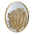 Wall mirror Golden Metal Crystal Iron 70 x 3,5 x 70 cm