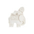Фото #1 товара Декоративная фигура DKD Home Decor Отделка состаренная Слон Белый Восточный магний (42 x 24 x 46 cm)