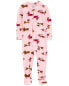 Baby 1-Piece Christmas Dog PurelySoft Footie Pajamas 24M