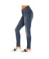 Фото #3 товара Women's Extra Curvy Fit Medium Vintage like Stretch Denim Skinny Jeans