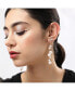 Фото #2 товара Women's White Drop Earrings