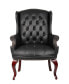 Фото #4 товара Wingback Traditional Guest Chair