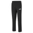 Фото #2 товара Puma Essentials Logo Pants Mens Black Casual Athletic Bottoms 846822-01