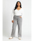 Plus Size The Naomi Comfort Stretch Straight Jean