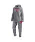 ფოტო #1 პროდუქტის Women's Gray Washington Nationals Legacy Pullover Hoodie and Sweatpants Set