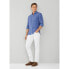 HACKETT Garment Dye Linen long sleeve shirt