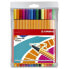 Set of Felt Tip Pens Stabilo Point 88 15 Pieces Multicolour