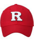ფოტო #3 პროდუქტის Men's Scarlet Rutgers Scarlet Knights Primary Logo Staple Adjustable Hat