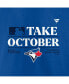 Фото #4 товара Men's Royal Toronto Blue Jays 2023 Postseason Locker Room T-shirt