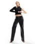 Фото #6 товара Mango neck cut jumper in black