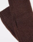 Фото #4 товара My Accessories arm warmers in chocolate brown