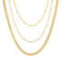 ფოტო #1 პროდუქტის Izzy Chain Layering Necklace, Set of 3