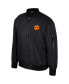 ფოტო #2 პროდუქტის Men's Black Clemson Tigers Full-Zip Bomber Jacket