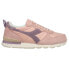 Фото #1 товара Diadora Camaro Icona Lace Up Womens Pink Sneakers Casual Shoes 177583-C9163