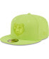 Фото #1 товара Men's Neon Green Memphis Grizzlies Spring Color Pack 59FIFTY Fitted Hat