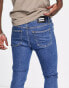 Фото #2 товара Dr Denim Chase skinny jeans in mid wash