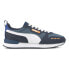 Фото #1 товара Puma R78 Lace Up Mens Blue Sneakers Casual Shoes 373117-42