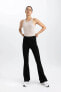 Kadın Pantolon Siyah B9023ax/bk81