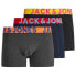 JACK & JONES Crazy Solid boxers 3 units