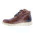 Фото #5 товара Bed Stu Maple F325002 Womens Brown Leather Lace Up Lifestyle Sneakers Shoes 6.5