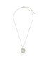 ფოტო #3 პროდუქტის Silver-Tone or Gold-Tone Pink Cubic Zirconia Butterfly Bindi Pendant Necklace