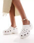 Фото #1 товара Crocs Classic Platform Clogs In White