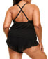 ფოტო #4 პროდუქტის Plus Size Lora Pajama Cami & Shorts Set