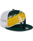 Фото #3 товара Men's Green Oakland Athletics Tear Trucker 9FIFTY Snapback Hat
