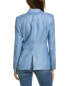 Фото #2 товара Lafayette 148 New York Fitted Linen Blazer Women's