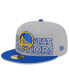 Фото #1 товара Men's Gray, Royal Golden State Warriors 2023 NBA Draft Two-Tone 59FIFTY Fitted Hat
