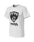 ფოტო #3 პროდუქტის Men's NBA x Naturel White Brooklyn Nets No Caller ID T-shirt