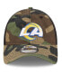 ფოტო #1 პროდუქტის Men's Camo, Black Los Angeles Rams Basic 9Twenty Trucker Snapback Hat