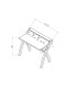 Фото #2 товара Desk White for Home or Office Use