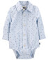 Фото #5 товара Baby Polka Dot Button-Front Bodysuit 9M