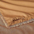 Фото #4 товара Euro Heavyweight Linen Blend Comforter Sham Warm Brown - Casaluna