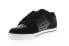 Фото #4 товара DC Pure 300660 Mens Black Leather Low Top Lace Up Skate Sneakers Shoes 11.5