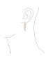 Spiritual Religious Dangle Angel Wing Feather Earrings For Women For Sterling Silver