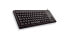 Cherry Slim Line Compact-Keyboard G84-4400 - Keyboard - 84 keys AZERTY - Black
