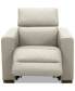 Фото #5 товара Nevio 39" Leather Power Recliner with Rachet Headrest