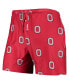 Фото #3 товара Men's Scarlet Ohio State Buckeyes Flagship Allover Print Jam Shorts