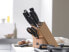 Фото #5 товара Zwilling, 35068-002-0 Four star knife block, FRIODUR ice-hardened, with sharpening steel and scissors, 7 pieces, light brown