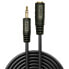 Фото #2 товара Lindy 5m Premium Audio 3.5mm Jack Extension Cable - 3.5mm - Male - 3.5mm - Female - 5 m - Black