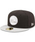 ფოტო #1 პროდუქტის Men's Black and Gray Philadelphia 76ers Two-Tone Color Pack 59FIFTY Fitted Hat