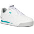 Фото #2 товара Puma Mapf1 Roma Via Perf Lace Up Mens White Sneakers Casual Shoes 30771501