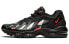 Фото #1 товара Supreme x Nike Air Max 96 联名款 防滑 低帮 跑步鞋 男款 黑红 / Кроссовки Nike Air Max CV7652-002