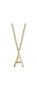 Фото #8 товара Sarah Chloe amelia Initial 16" Pendant Necklace in 14K Gold