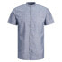 Фото #1 товара JACK & JONES Summer Band Linen short sleeve shirt