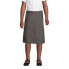 ფოტო #2 პროდუქტის Big Girls School Uniform Slim Solid A-line Skirt Below the Knee