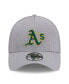 Фото #3 товара Men's Gray Oakland Athletics Active Pivot 39Thirty Flex Hat